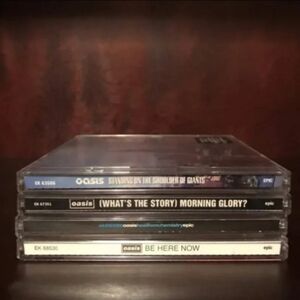 Oasis CD Album Lot